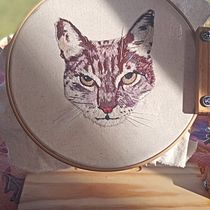Mi proyecto del curso: Needle painting para principiantes. Embroider, Naturalistic Illustration, and Textile Design project by Belén Muñoz - 10.25.2022