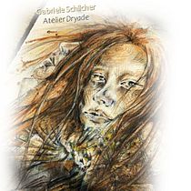 Mein Abschlussprojekt für den Kurs: Experimentelle Porträts mit Tinte, Tee und Alkohol. Fine Arts, Painting, Drawing & Ink Illustration project by Gabriele Schilcher - 10.28.2022