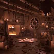 Meu projeto do curso: Criação de cenários 3D com Maya a partir do zero. Een project van 3D,  3D-modellering y  3D-ontwerp van Carolina Viana - 20.10.2022