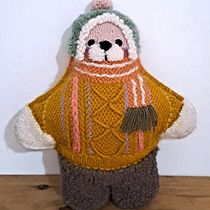Mi proyecto del curso: Diseño y bordado de muñecos con aguja mágica. Embroider, Decoration, Art To, s, Punch Needle, and Textile Design project by Merlin Villegas - 10.26.2022