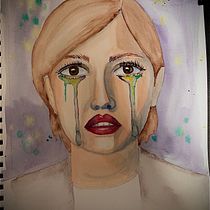 My project for course: Expressive Watercolor Portraits. Un progetto di Illustrazione tradizionale, Belle arti, Pittura, Pittura ad acquerello e Disegno di ritratti di corinawaage - 28.10.2022