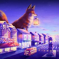 My project for course: Cinematic Digital Illustration with Photoshop. Traditional illustration, Digital Illustration, and Concept Art project by Caiying Fang - 10.27.2022