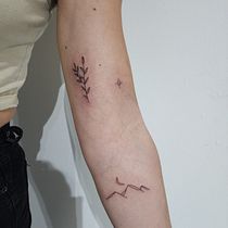Mi proyecto del curso: Tatuaje para principiantes. Tattoo Design project by camiferreira54 - 10.30.2022