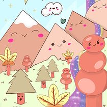 Mein Abschlussprojekt für den Kurs: Illustration im Kawaii-Stil: Gestalte niedliche Welten, die Freude bereiten. Character Design, Digital Illustration, and Manga project by Joolz - 10.30.2022
