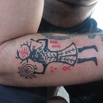 Meu projeto do curso: Tatuagem para principiantes. Tattoo Design project by Samela Hendi Lima dos Santos - 10.30.2022