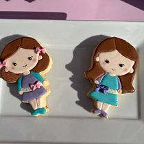 Mis chiquitas hechas galleta 😍. Design, Painting, and DIY project by isamorita86 - 10.30.2022