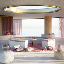 Mój projekt z kursu: Interior ArchViz: Twórz surrealistyczne projekty 3D za pomocą Blender. Un projet de Architecture, Architecture d'intérieur, Architecture numérique , et ArchVIZ de mmmarta.widz - 31.10.2022