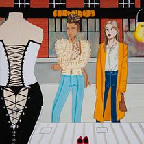 My project for course: Lifestyle Illustration for Vibrant and Expressive Characters. Un projet de Illustration traditionnelle, Conception de personnages, Dessin , et Peinture gouache de Daria Salin - 31.10.2022