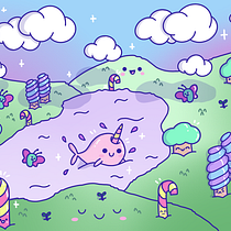 My project for course: Designing Kawaii Worlds: Spread Joy Through Illustration. Character Design, Digital Illustration, and Manga project by roxy_short - 10.31.2022