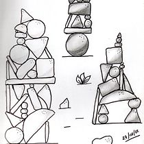 Mi proyecto del curso: Dibujo para principiantes nivel -1. Pencil Drawing, Drawing, Sketchbook, and Creating with Kids project by Adriana Riera Román - 12.31.2022