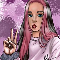 Mi proyecto del curso: Retrato de personajes femeninos con Procreate. Projekt z dziedziny Trad, c, jna ilustracja, Ilustracja c, frowa, R, sunek c i frow użytkownika Francisco Velasco - 31.10.2022