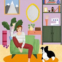 Mein Abschlussprojekt für den Kurs: Farbenfrohe digitale Illustrationen mit Procreate. Un progetto di Illustrazione tradizionale, Disegno, Illustrazione digitale e Disegno digitale di Anna Abenthung - 01.11.2022