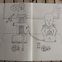 Mon projet du cours : L’art du sketching : transformez vos esquisses en œuvres d’art Ein Projekt aus dem Bereich Traditionelle Illustration, Bleistiftzeichnung, Zeichnung und Sketchbook von kermxav - 01.11.2022