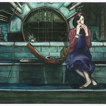 Mi proyecto del curso: Ilustración con acuarela: recrea tus escenas más icónicas. Un progetto di Illustrazione tradizionale, Belle arti, Pittura e Pittura ad acquerello di olaia.martinez - 01.11.2022