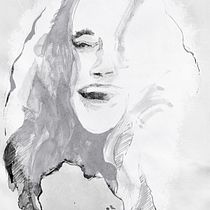 My project for course: Mindful Painting with India Ink. Traditional illustration, Fine Arts, Painting, Pencil Drawing, Portrait Drawing, Artistic Drawing & Ink Illustration project by Tom Itterbeek - 10.01.2022