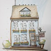 My project for course: Expressive Architectural Sketching with Colored Markers. Sketching, Drawing, Architectural Illustration, Sketchbook & Ink Illustration project by myhotkitchen - 11.01.2022