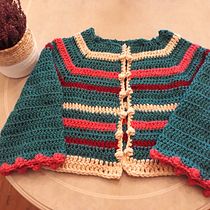 Mi proyecto del curso:  Top-down: prendas a crochet de una sola pieza. Fashion Design, Fiber Arts, DIY, Crochet, and Textile Design project by Luisa Sanchez-Campins - 11.02.2022