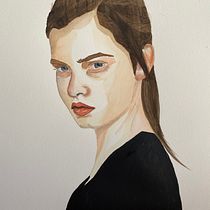 Mi proyecto del curso: Retrato en acuarela a partir de una fotografía. Traditional illustration, Watercolor Painting, and Portrait Drawing project by Ivet Milà Figueras - 11.02.2022