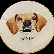Mi proyecto del curso: Needle painting para principiantes. Embroider, Naturalistic Illustration, and Textile Design project by Mariana Melgar - 11.02.2022