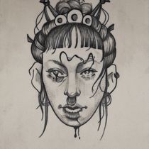 Mi proyecto del curso: Técnicas de tatuaje blackwork con línea fina. Tattoo Design project by martajacc - 11.02.2022