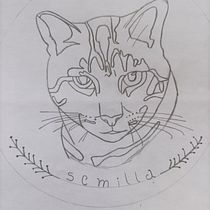 Mi proyecto del curso: Retratos bordados de mascotas: pinta con hilo. Embroider, Naturalistic Illustration, and Textile Design project by Paola HC - 11.02.2022