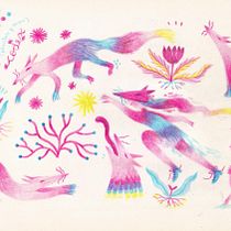 Mi proyecto del curso: Técnicas de ilustración para desbloquear tu creatividad. Projekt z dziedziny Design, Trad, c, jna ilustracja,  Sztuki piękne,  Malarstwo, Kreat, wność, Kreat, wne zabaw, z dziećmi i Sketchbook użytkownika chung_kkat - 02.11.2022