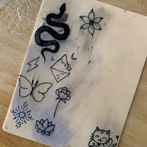Mi proyecto del curso: Tatuaje para principiantes. Tattoo Design project by Mariana Bagioli - 11.02.2022