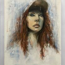 My project for course: Contemporary Oil Portraiture. Een project van Traditionele illustratie,  Beeldende kunst, Schilderij y  Olieverfschilderij van willie jimenez - 02.11.2022
