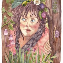 Mi proyecto del curso: Técnicas de acuarela para ilustraciones de ensueño. Projekt z dziedziny Trad, c, jna ilustracja,  R, sunek, Malowanie akwarelą, Ilustracja w i dawnicza użytkownika Pilar Limiñana - 17.10.2022