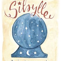 Sibylle "La devineresse" . Un proyecto de Lettering, H, lettering e Ilustración con tinta de guillermina_scaraffia - 03.11.2022