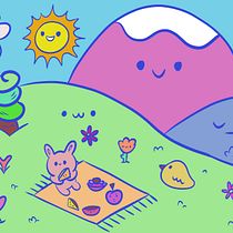 Mi proyecto del curso: Diseño de mundos kawaii: crea ilustraciones alegres. Character Design, Digital Illustration, and Manga project by Marta Dominik - 11.03.2022