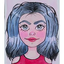Fan Art Drawing with Watercolor and Colored Pencils. Ilustração tradicional, Pintura, Pintura em aquarela, Desenho de retrato, Ilustração infantil, e Desenho com lápis de cor projeto de devaraj sasidaran - 31.10.2022
