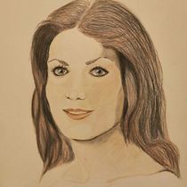 My project for course: Vibrant Portrait Drawing with Colored Pencils. Drawing, Portrait Drawing, Sketchbook, and Colored Pencil Drawing project by Rene Blava - 11.02.2022