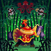 Craku, el maestro de lagartijas. Un progetto di Character design, Videogiochi, Pixel art e Progettazione di videogiochi di Jorge Tirado Cacua - 18.10.2022