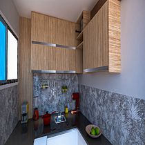 Mi proyecto del curso: Render de interiores con SketchUp y V-Ray Next. Projekt z dziedziny  Architektura, Architektura wnętrz, Architektura c, frowa i Wizualizacja architektoniczna użytkownika jorge marquez - 31.10.2022