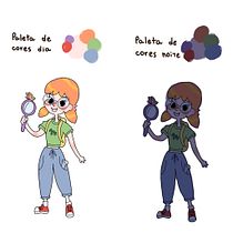 Meu projeto do curso: Design de personagens para animação com Photoshop. Animation, Character Design, Character Animation, and Children's Illustration project by evelysceccon9 - 11.04.2022