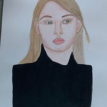 Mi proyecto del curso: Retrato en acuarela a partir de una fotografía. Traditional illustration, Watercolor Painting, and Portrait Drawing project by nataliafand - 11.02.2022