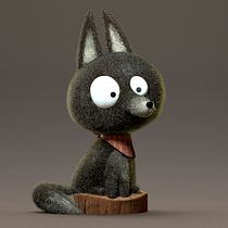 first Maya XGen. 3D, 3D Modeling, 3D Character Design, and 3D Design project by Harald Pizzinini - 11.04.2022