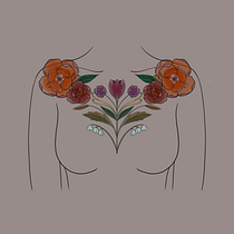 My project for course: Botanical Tattoo Design with Procreate. Ilustração tradicional, Ilustração digital, Desenho de tatuagens e Ilustração botânica projeto de Cleo Ewen - 04.11.2022