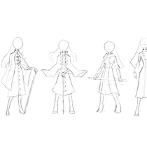 My project for course: Drawing Appealing Characters with Personality. Projekt z dziedziny Projektowanie postaci, Sketching,  R, sunek, Stor, telling, Stor, board,  R, sunek art, st, czn i Narracja użytkownika Luna - 10.12.2022