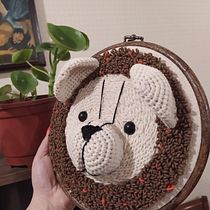 Mi proyecto del curso: Punch needle y crochet: crea personajes únicos. Arts, Crafts, To, Design, Embroider, Fiber Arts, DIY, Crochet, Punch Needle, and Textile Design project by Luna Acida - 11.05.2022