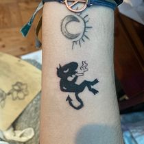 Meu projeto do curso: Tatuagem para principiantes. Tattoo Design project by martasrf2001 - 11.06.2022