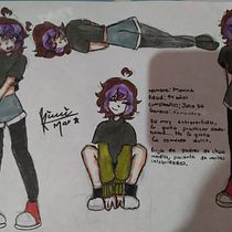 Mi proyecto del curso: Creación de personajes manga. Traditional illustration, Character Design, Comic, and Manga project by Isabella Gutierrez - 11.06.2022