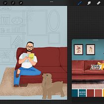Mi proyecto del curso: Ilustración digital colorida en Procreate. Un progetto di Illustrazione tradizionale, Disegno, Illustrazione digitale e Disegno digitale di Jennifer Vanegas - 05.11.2022