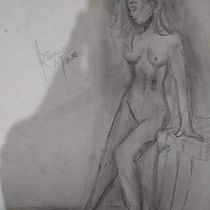 Mi proyecto del curso: Dibujo realista de la figura humana. Traditional illustration, Fine Arts, Sketching, Pencil Drawing, Drawing, Realistic Drawing, and Figure Drawing project by Isabella Gutierrez - 11.06.2022