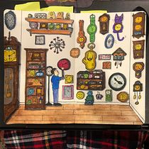 My project for course: The Art of Sketching: Transform Your Doodles into Art Ein Projekt aus dem Bereich Traditionelle Illustration, Bleistiftzeichnung, Zeichnung, Sketchbook und Aquarellmalerei von Skyler Yates - 01.11.2022
