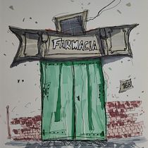 Mon projet du cours : Esquisses d'architecture expressives aux feutres de couleur. Drawing, and Architectural Illustration project by chris_lemat - 11.06.2022