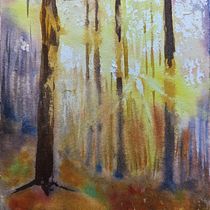 My project for course: Dreamy Watercolor Landscapes: Paint with Light. Un projet de Peinture , et Aquarelle de Pawel Bochenski - 06.11.2022