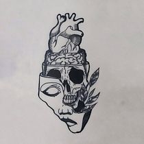 Meu projeto do curso: Tatuagem para principiantes. Tattoo Design project by Patrick Diener - 11.06.2022