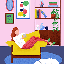 My project for course: Colorful Digital Illustration in Procreate. Un progetto di Illustrazione tradizionale, Disegno, Illustrazione digitale e Disegno digitale di Isabella Garcia - 07.11.2022